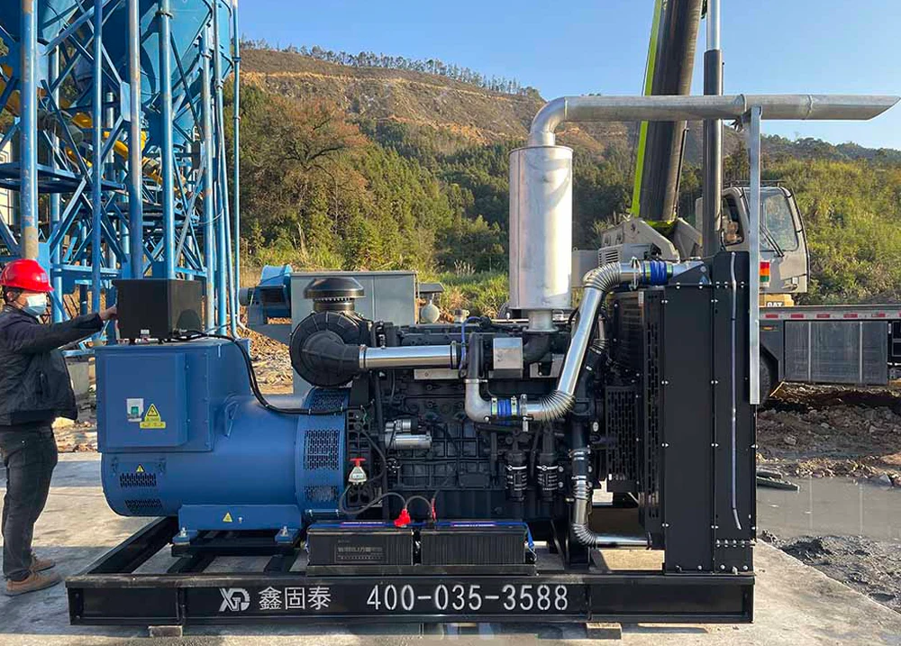 Bảo trì bộ máy phát điện diesel 400kW.