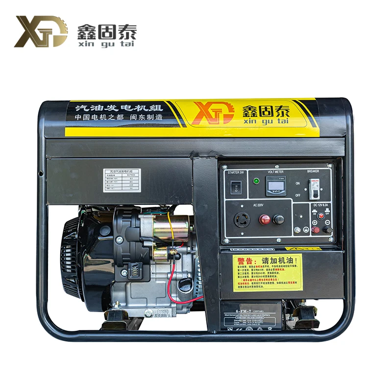 Máy phát xăng khởi động điện một pha